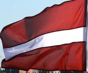 пазл Флаг Латвии